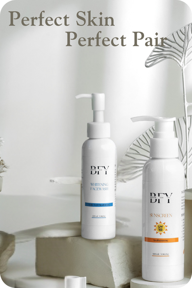 Face wash & Sunscreen